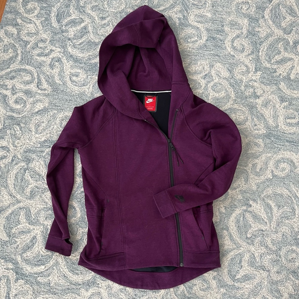 Nike sweatshirt coat jacket size small
